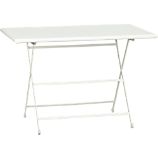Pronto Large White Folding Bistro Table