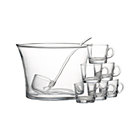 10-Piece Punch Party Set: one 2 gal.; 12"dia.