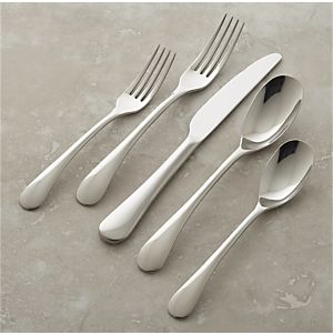 Flatware Patterns: Stainless Steel | Crate and Barrel