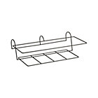 Zinc Rectangular Rail Hook. 22.75"W"x14.5"Dx6.75"H (accommodates rails/fences up to 2" wide).