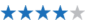 4 out of 5 stars.