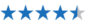 4.5 out of 5 stars.