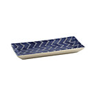Raza 12.5"x5.75" Zigzag Platter.
