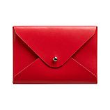 Recycled Leather Red Cardholder