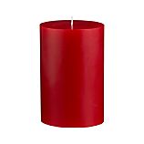 Red 4"x6" Pillar Candle