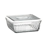 Refrigerator Storage Container 12 Cup with Silicone Lid