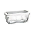 Refrigerator Storage Container 5 Cup with Silicone Lid.