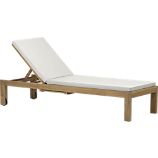 Regatta Chaise Lounge with Sunbrella® White Sand Cushion