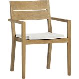 Regatta Dining Chair with Sunbrella® White Sand Cushion