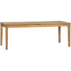 Regatta Extension Dining Table.(131" with two 23.5" leaves; 2"dia. umbrella hole)