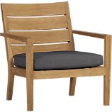 Regatta Lounge Chair with Sunbrella® Charcoal Cushion