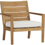 Regatta Lounge Chair with Sunbrella® White Sand Cushion