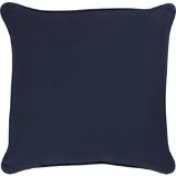 Sunbrella® Indigo 20" Sq. Outdoor Pillow