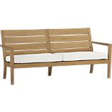 Regatta Sofa with Sunbrella® White Sand Cushions