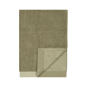 Reversible Sage Bath Towel