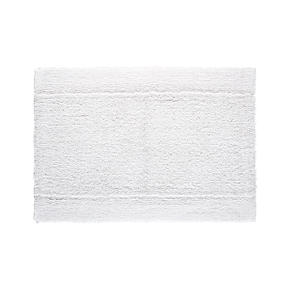 Reversible White 24x36 Bath Rug