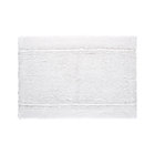 Reversible White Bath Rug.
