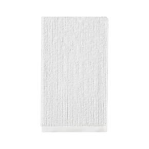 Ribbed White Hand Towel
