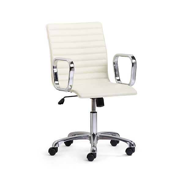 RippleOfficeChairIvory3QS9