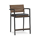 Rocha 24" Barstool with Sunbrella® Charcoal Cushion