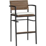 Rocha 30" Barstool with Sunbrella® White Sand Cushion