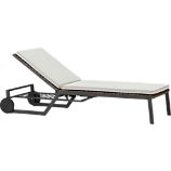 Rocha Chaise Lounge with Sunbrella® White Sand Cushion