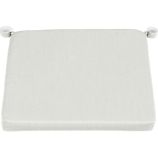 Rocha Sunbrella® White Sand Dining Chair/Barstool Cushion