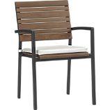 Rocha Dining Chair with Sunbrella® White Sand Cushion