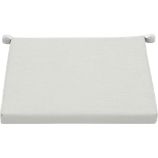 Rocha Sunbrella® White Sand Lounge Chair Cushion