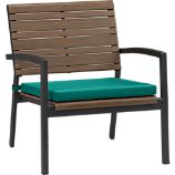 Rocha Lounge Chair with Sunbrella® Harbor Blue Cushion