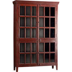 Rojo Red Tall Cabinet
