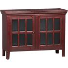 Rojo Red 46" Media Storage Cabinet