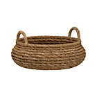 Roll Weave Low Basket.