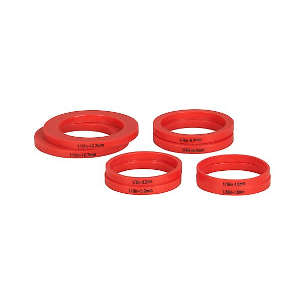 Set of 8 Rolling Pin Measuring Rings Crate and Barrel