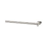 Invisible Nickel 28"–48" Room Darkening Curtain Rod