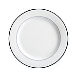 Roulette Blue Band Dinner Plate