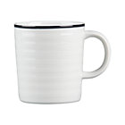 Roulette Blue Band Mug. 10 oz.