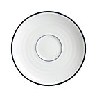 Roulette Blue Band Saucer. 6.5" dia.