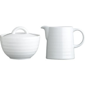 Roulette Sugar and Creamer