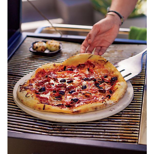 Pizza Grilling Stone Crate and Barrel