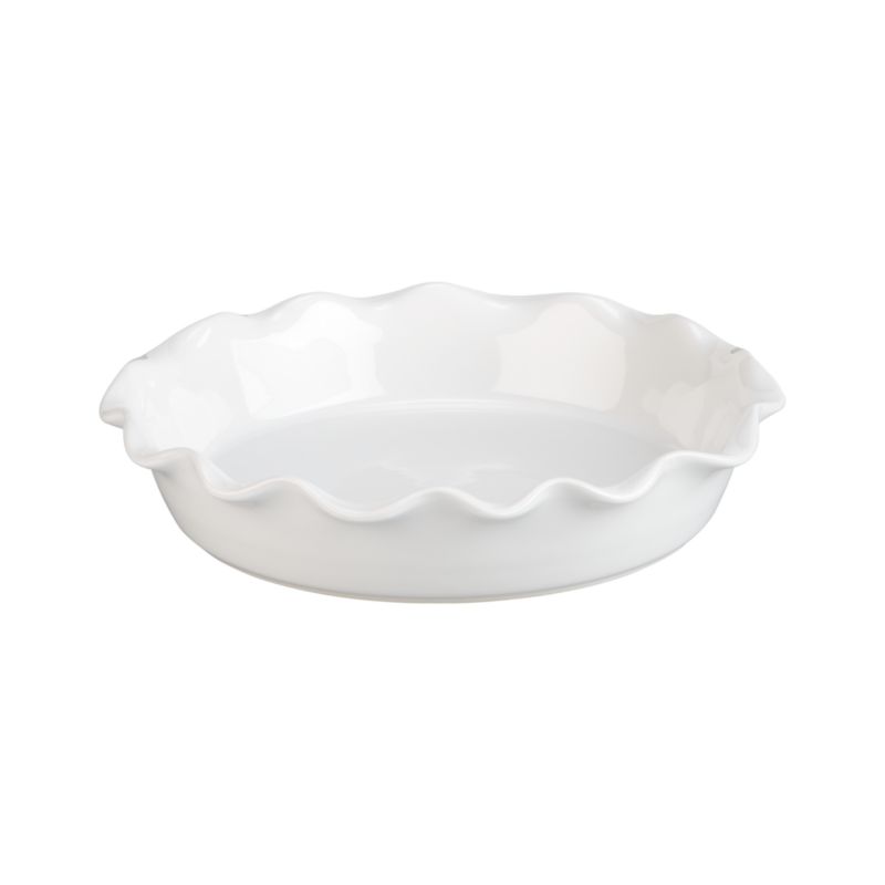 Ruffled Pie Dish Crate and Barrel