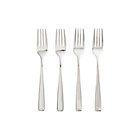 Set of four salad forks. 7.5"