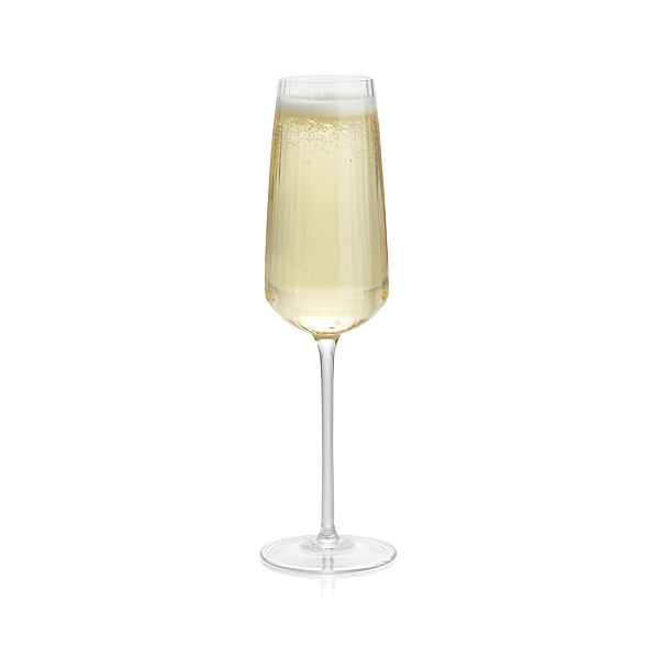 Sandra Champagne Flute Crate and Barrel