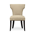 Sasha Side Chair with Leather Welt