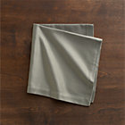 Sateen Silver Napkin.