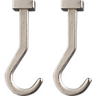 Set of two pot hooks.