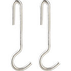 Set of two utensil hooks.