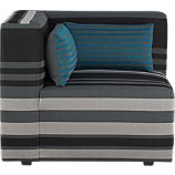 Savino Stripe Left Sectional Corner