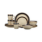 Scavo 16-Piece Set: four four-piece place settings.