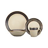 Scavo Dinnerware with Swirl Salad Plate
